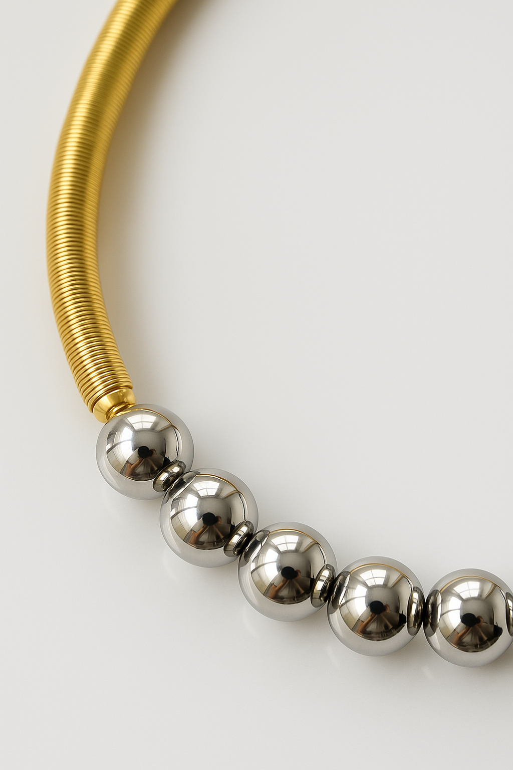 Empire Fusion – Two-Tone Collar Necklace
