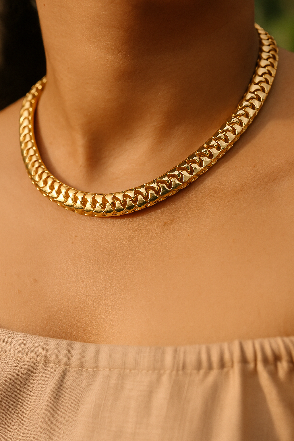 Snake Charmer – Bold Collar Style Chain