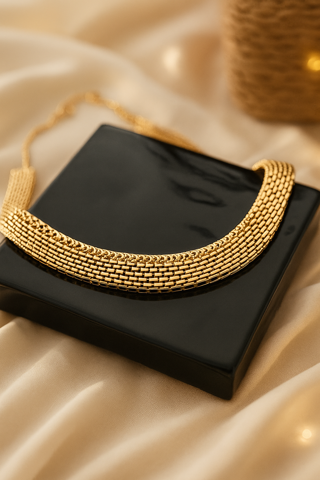 Mystic Goddess – Woven Chain Collar