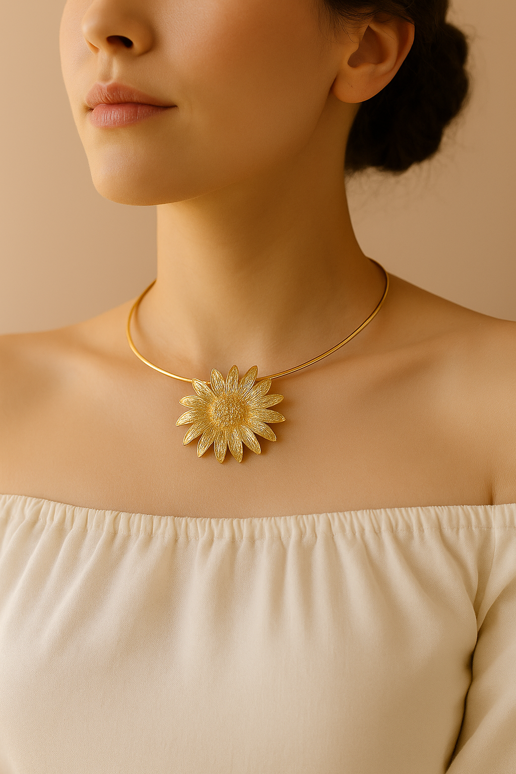 Sunbloom Neck-cuff Necklace