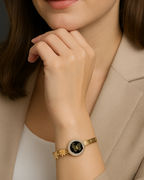 Garden Bloom - Fairy inspired Gold Plated Bangle
